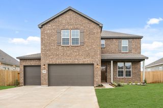New construction house 668 Woodhaven Lakes Dr, La Marque, TX 77568 plan Sinclair - image