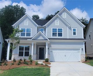 New construction  house 4648 Wilderness Trl, Flowery Branch, GA 30542 plan Stonebrook - image