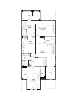 New construction Single-Family house 433 Edgewater Chase, Canton, GA 30115 plan The Sterling - image