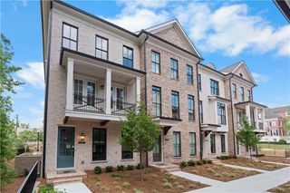 New construction Townhouse house 205 Midnight Oak Run, Unit 5, Alpharetta, GA 30009 plan The Childress - image