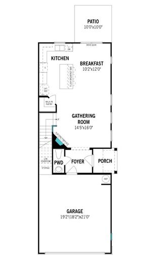New construction  house 292 Laura Elizabeth Ln, Clover, SC 29710 plan Briana - image