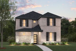 New construction house 8416 Waxwing Wy, Denton, TX 76207 plan Crossvine - image
