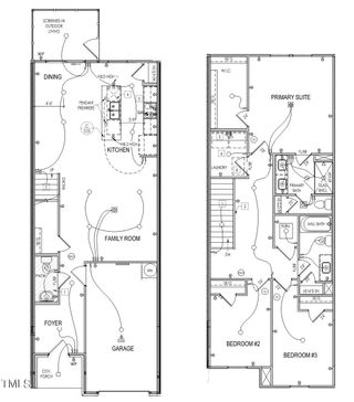 New construction Townhouse house 1249 Bessie Court, Wake Forest, NC 27587 - photo