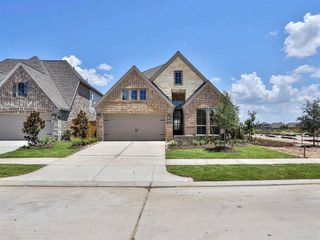 New construction house 11402 Collinsia Ln, Cypress, TX 77433 plan 2169W - image
