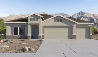 New construction Single-Family house 1128 S Grantham Dr, Vail, AZ 85641 plan Lakeway - H40L - image