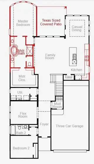 New construction Single-Family house 18607 Citrange Bnd, Manvel, TX 77578 plan Colleyville - image