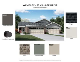 New construction Townhouse house 25 Village Dr, Dawsonville, GA 30534 plan Wembley - image