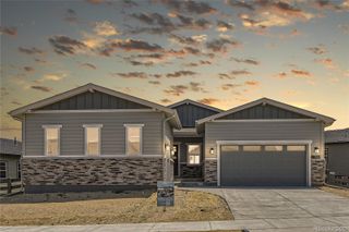 New construction Single-Family house 7448 Timberstone Trail, Castle Pines, CO 80108 5085 Preserve Exterior C - Craftsman- photo