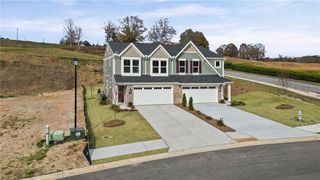 New construction Townhouse house 10 Gold Dust Dr, Unit 23-A, Dawsonville, GA 30534 plan Hudson - image