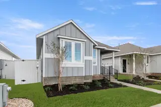 New construction Single-Family house 3043 Winding Creek Rd, Kyle, TX 78640 plan 1326 Casetta - image