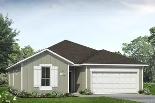 New construction Single-Family house 11909 Horseshoe Field Bnd, Mustang Ridge, TX 78610 plan Durango 1551 - image