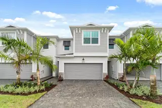 New construction Townhouse house 3576 Nw Solange Ct, Jensen Beach, FL 34957 plan Aqua - image