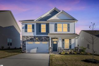 New construction Single-Family house 2033 Halton Oaks Dr, Spartanburg, SC 29303 plan Benton II - image