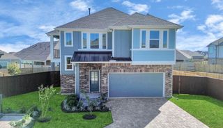 New construction  house 10059 Nectar Path, Rosharon, TX 77583 plan Capeside – Courtyard Collection - image