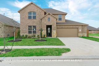 New construction Single-Family house 1161 Imperial Ranch Way, Dayton, TX 77535 Plan 2803- photo