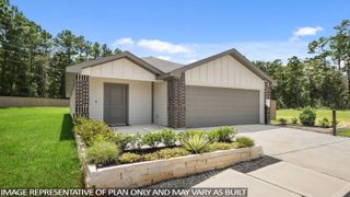 New construction Single-Family house 11763 Ruffian Dr, Willis, TX 77318 plan Caprock - image