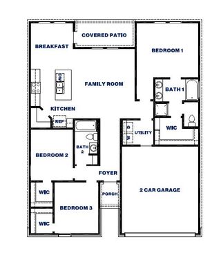 New construction Single-Family house 20024 Hilbert Rd, New Caney, TX 77357 plan Bellvue - image
