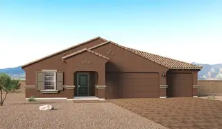 New construction Single-Family house 923 W Calle Zaino, Sahuarita, AZ 85629 plan Eureka - A50E - image