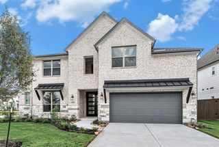 New construction Single-Family house 4322 Golden Ridge Circle, Manvel, TX 77578 The Naples- photo