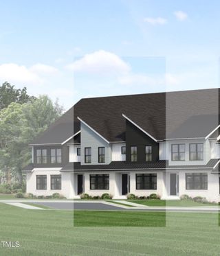 New construction Townhouse house 937 Myers Point Drive, Morrisville, NC 27560 Luna - Midtown Collection- photo