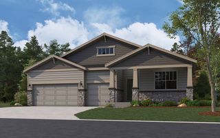 New construction Single-Family house 5557 Portrush Lp, Elizabeth, CO 80107 plan Summit - image