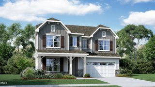 New construction Single-Family house 3008 Hanging Valley Wy, Wake Forest, NC 27587 plan Edison II w/ 3rd Floor - image