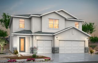 New construction house 2225 Moon Loft, El Paso, TX 79911 plan Franklin - image