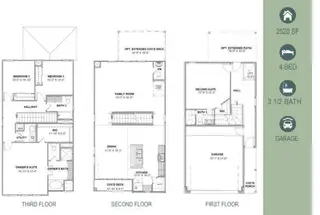 New construction  house 12509 Bestview Ct, Houston, TX 77511 plan Elias - image