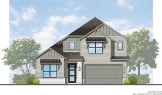New construction Single-Family house 8105 Chalk Trce, Schertz, TX 78154 plan Torres Plan - image