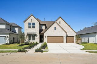 New construction Single-Family house 9927 Hunters Run Dr, Missouri City, TX 77459 plan 5058 Elevation D - image