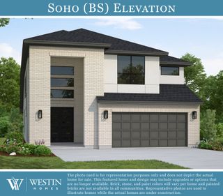 New construction Single-Family house 381 Mulberry Creek St, Conroe, TX 77304 plan The Soho - image
