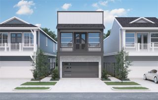 New construction Townhouse house 912A W 21St St, Houston, TX 77018 plan 1922 - image