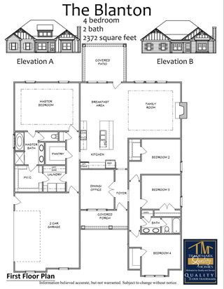 New construction Single-Family house 113 Kimbell Rd, Pine Mountain, GA 31822 plan Blanton - image