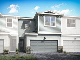 New construction Townhouse house 3557 Nw Solange Ct, Jensen Beach, FL 34957 Aqua- photo