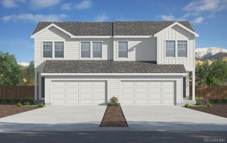 New construction Duplex house 3628 Evelyn Ln, Colorado Springs, CO 80907 plan JUNIPER - image