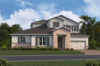New construction Single-Family house 2501 Hawks Overlook Pl, Oviedo, FL 32765 plan Serenity - image