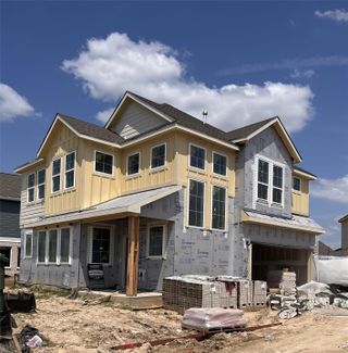 New construction house 10846 Day Jassamine Wy, Cypress, TX 77433 plan Dillon – Courtyard Collection - image
