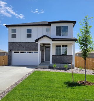 New construction Single-Family house 13418 Wabash Street, Thornton, CO 80602 HOLCOMBE- photo