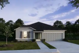 New construction Single-Family house 39 Poplar Dr, Palm Coast, FL 32164 plan The Memphis - image