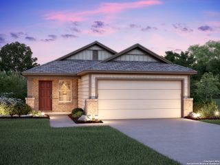 New construction Single-Family house 10318 White Hart Lane, Converse, TX 78109 Azalea- photo