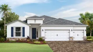 New construction Single-Family house 1051 Chasehill Ln, Zephyrhills, FL 33541 plan Hawthorne - image