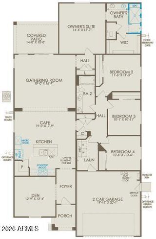 New construction Single-Family house 4166 S 178Th Ln, Goodyear, AZ 85338 plan Barletta - image