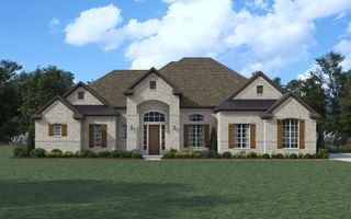 New construction Single-Family house 161 Swan Lake Drive, Waxahachie, TX 75165 Alexandria- photo