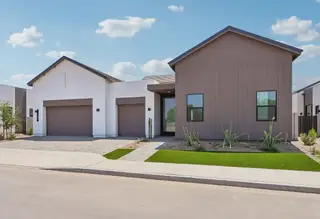 New construction Single-Family house 2421 E Aquarius Pl, Chandler, AZ 85249 plan 6004 Elevation V - image