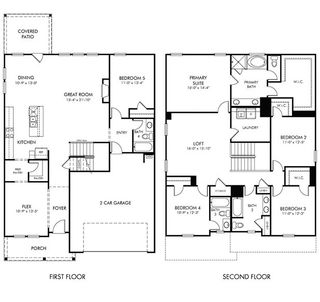 New construction Single-Family house 7235 Lyric St, Fairburn, GA 30213 plan Johnson - image