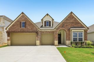 New construction Single-Family house 1634 Saddleback Run, New Braunfels, TX 78130 plan Basin Trail View - image