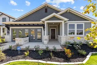 New construction  house 2401 Hiddenbrooke Trce, Seguin, TX 78155 plan Blanco - 1510 - image