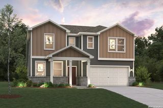 New construction Single-Family house 8635 Rucker Pond Trl, San Antonio, TX 78252 plan Savannah - 2656 - image