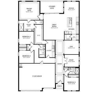 New construction Single-Family house 453 Brookhaven Tr, Ormond Beach, FL 32174 plan Onyx - image
