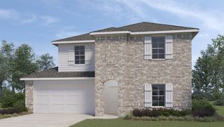 New construction house 21923 Vernazza Bend Dr, Hockley, TX 77447 plan Rosemont - image